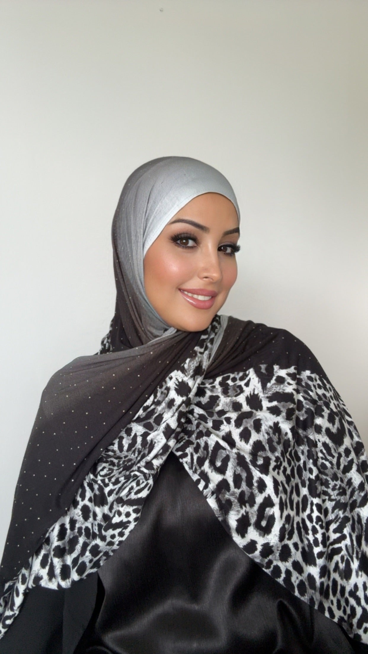 HIJAB ÉMIRATI LÉOPARD