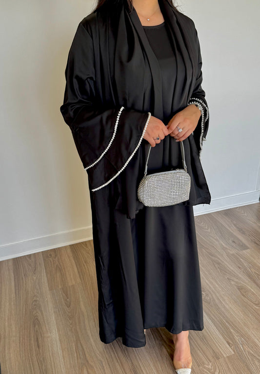 ENSEMBLE D'ABAYA LAMYA + HIJAB