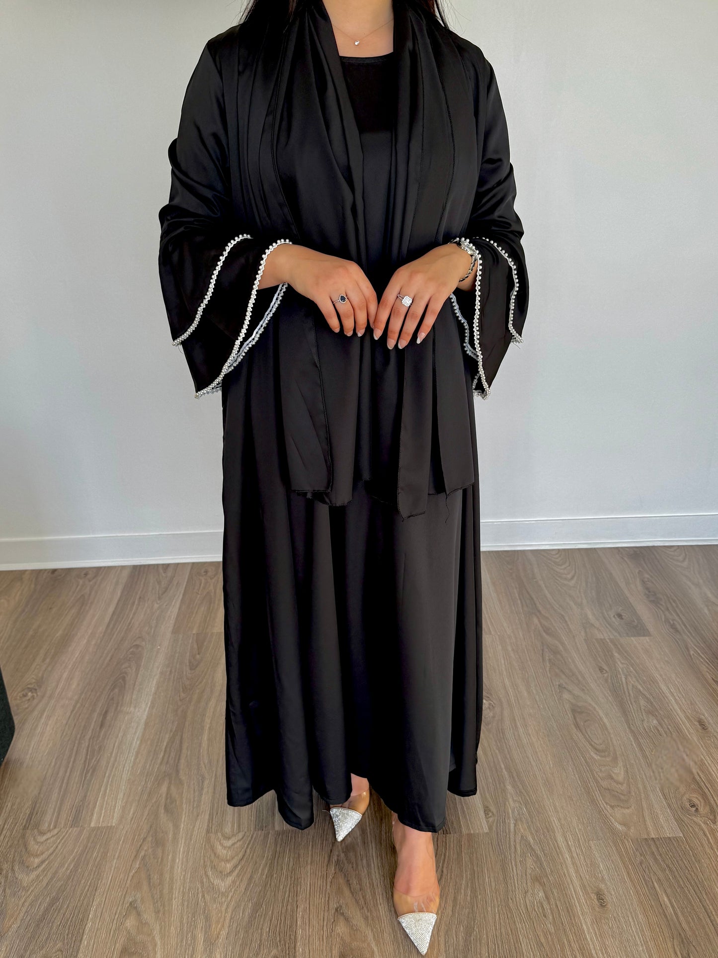 ENSEMBLE D'ABAYA LAMYA + HIJAB