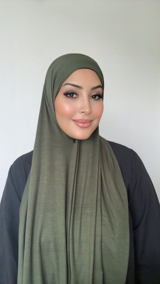 MODAL NATUREL PREMIUM - Vert olive